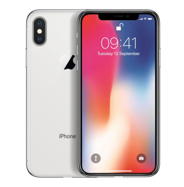 Apple iPhone X 256GB - Silber